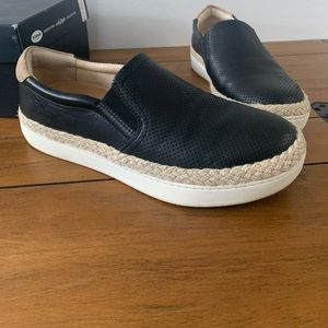 Dr Scholls Black Leather Shoe 8.5